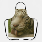 White Tiger in Private Grooming Ritual エプロン (正面)