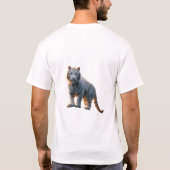 White Tiger majesty. Tシャツ (裏面)