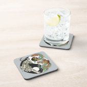 White tiger versus green dragon in the yin yang be コースター (右側)