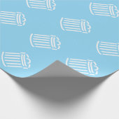 White Trash Can Symbol ラッピングペーパー (角)
