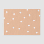 White Trees on Light Brown Background 薄葉紙 (正面)