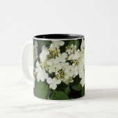 White Viburnum ツートーンマグカップ (正面左)