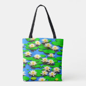 White Water Lilies Tote Bag トートバッグ (裏面)