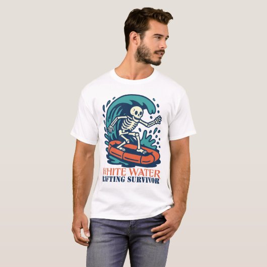 White Water Rafting Survivor Tシャツ (正面フル)
