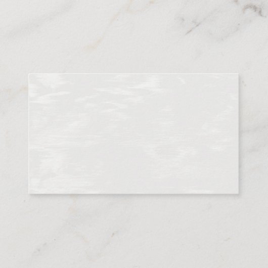 White Wave Gold on Gray Stylist Fashion Adaptable 名刺 (裏面)