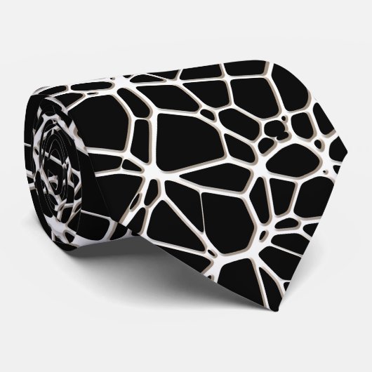 White Web Texture + your bachgr. & ideas ネクタイ (ロール)