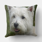 WHiTE WeST HiGHLaND TeRrEr クッション (裏面)