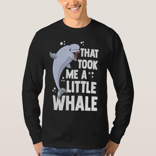 White Whale Marine Mammal & Whale Watching Tシャツ (正面)
