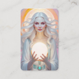 White Witch Oracle Cards 名刺