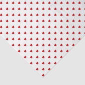 White with Red Hearts Tissue Paper 薄葉紙 (詳細)