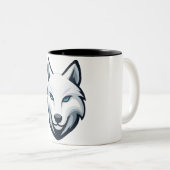 White Wolf Mug ツートーンマグカップ (正面右)