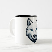 White Wolf Mug ツートーンマグカップ (正面左)