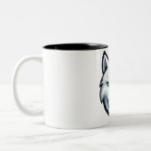 White Wolf Mug ツートーンマグカップ (左)