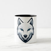 White Wolf Mug ツートーンマグカップ (中央)