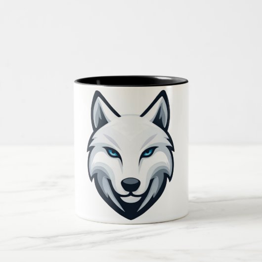 White Wolf Mug ツートーンマグカップ (中央)