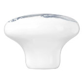 White Wolf Sprit Animal Ceramic Knob セラミックノブ (側面)