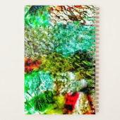 White yellow smooth planner,Calming texture joful プランナー手帳 (裏面)