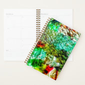 White yellow smooth planner,Calming texture joful プランナー手帳 (ディスプレー)