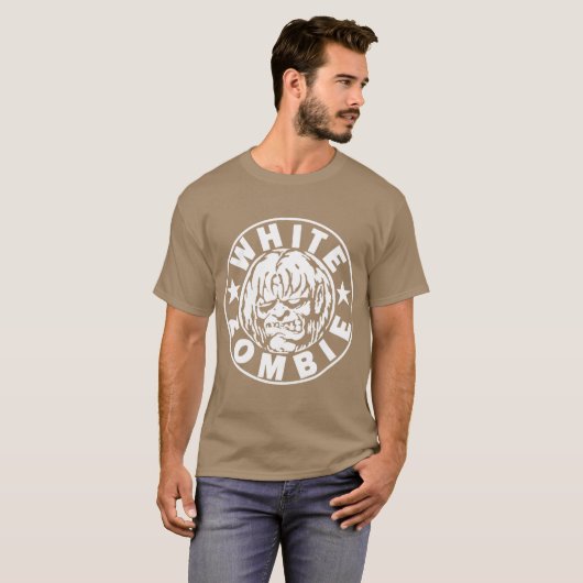 White Zombie retro family Tシャツ (正面フル)