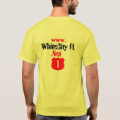 WhiteCityFL.NetのTシャツ Tシャツ (裏面)