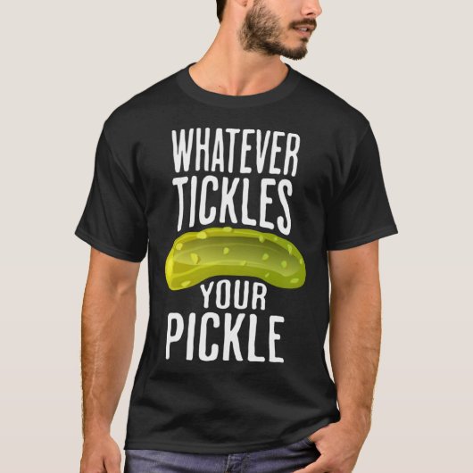 Whiteckles Your Pickleことわざピクルス Tシャツ (正面)