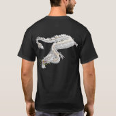 WhiteDragonHead Tシャツ (裏面)