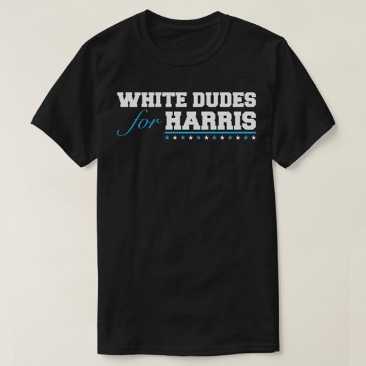 whitedudesforharrisキッズ長袖Tシャツ Tシャツ (デザイン正面)