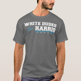 whitedudesforharrisハット tシャツ