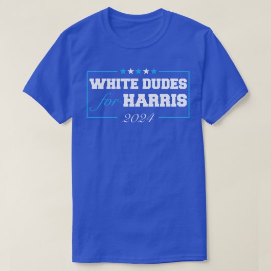 whitedudesforharris 14 tシャツ (デザイン正面)