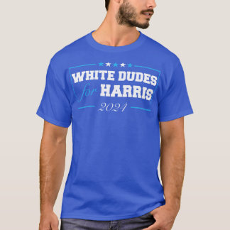 whitedudesforharris 14 tシャツ