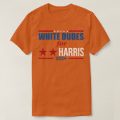 WhiteDudesForKamalaHarris Tシャツ (デザイン正面)