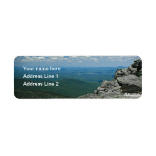 Whiteface山、Adirondacks、NYの上 ラベル