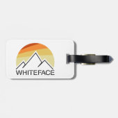 Whiteface Mountain Retro ラゲッジタグ (裏面横)