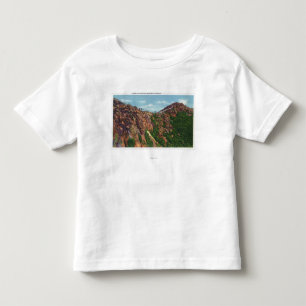 Whiteface Mt頂上の眺め トドラーTシャツ
