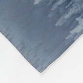 Whitefish Mountain Resort in Whitefish, Montana フリースブランケット (角)