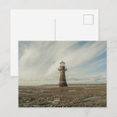 Whiteford Light house, Gower Pensula, South Wales ポストカード (正面/裏面)
