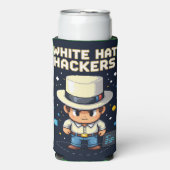 WhiteHat HacKers II スリム缶クーラー (Seltzer正面)
