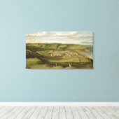 Whitehaven, Cumbria, Showing Flatt Hall, c.1730-35 キャンバスプリント (インサイチュ (ウッドフロア))