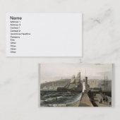 Whitehaven、「Greaのまわりの旅行からのカンバーランド、 名刺 (正面/裏面)