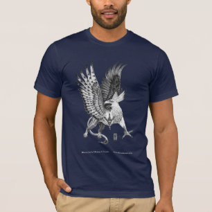 Whiteheadのグリフィンの黒 Tシャツ