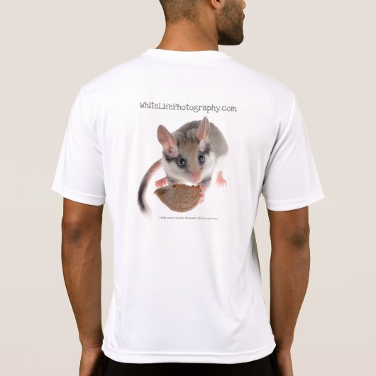 WhiteLifePhotography Genetta - Eliomys Tシャツ (裏面)