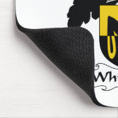 Whitemanの家紋 マウスパッド (コーナー)
