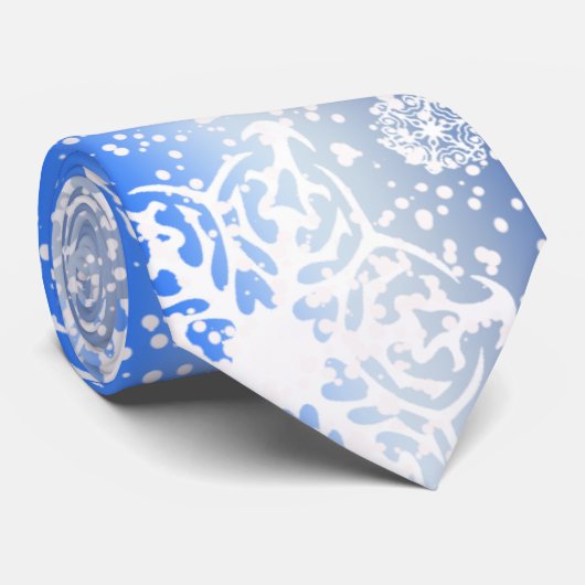 whiteoutの青 ネクタイ (ロール)