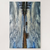 Whiteshellの秋の反射のジグソーパズル ジグソーパズル (縦)