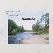 Whiteshell Provincial Park Manitoba Canada ポストカード (正面/裏面)