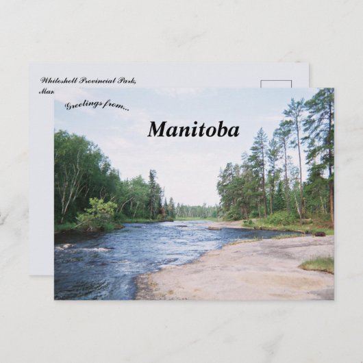 Whiteshell Provincial Park Manitoba Canada ポストカード (正面/裏面)