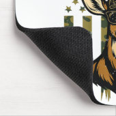 Whitetail Buck Youth Boy Deer Hunting Camo America マウスパッド (コーナー)