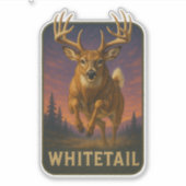 Whitetail Sticker シール (正面)