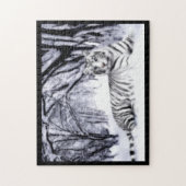 WhiteTiger ジグソーパズル (縦)