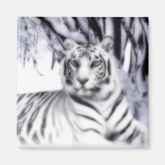 WhiteTiger マグネット (正面)